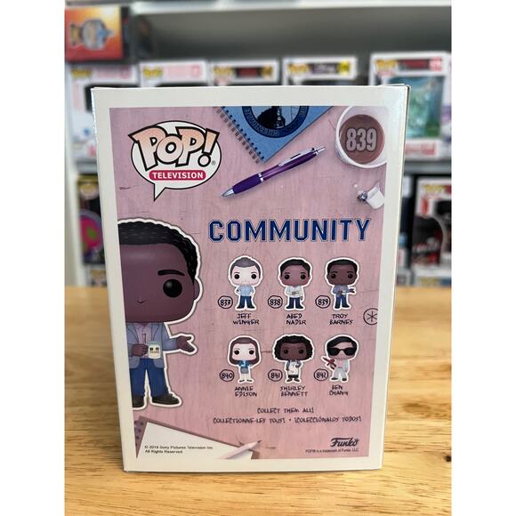 VAULTED Troy Barnes Community Funko Pop #839 Donald Glover Childish Gambino Show - Picture 3 of 6